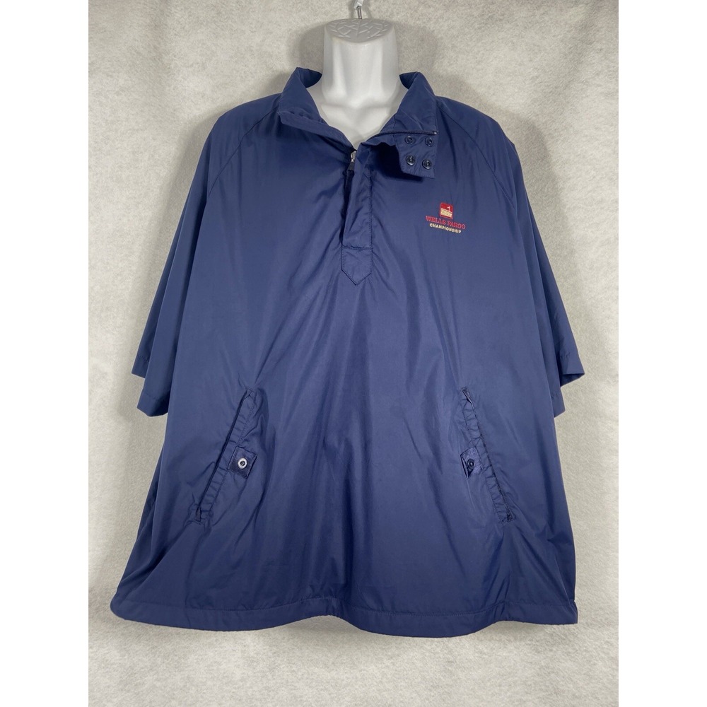 Polo Golf Ralph Lauren Jacket Men XXL Blue Windbreaker Wells Fargo Championship